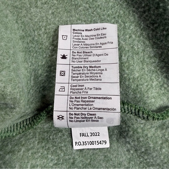 Carhartt Women’s 3X Relaxed Fit Hoodie – Green, Workwear Fleece Outdoor Campcore - Picture 5 of 11